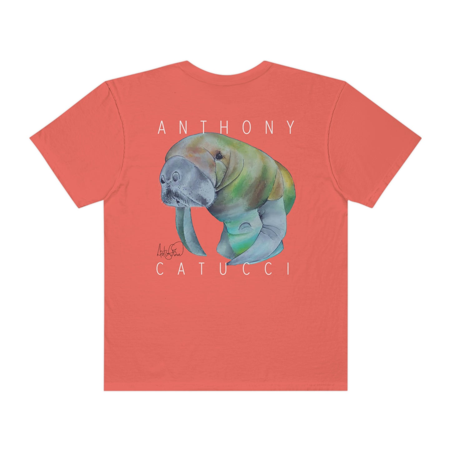 Soft Wash Manatee Tee ***10 Colors***